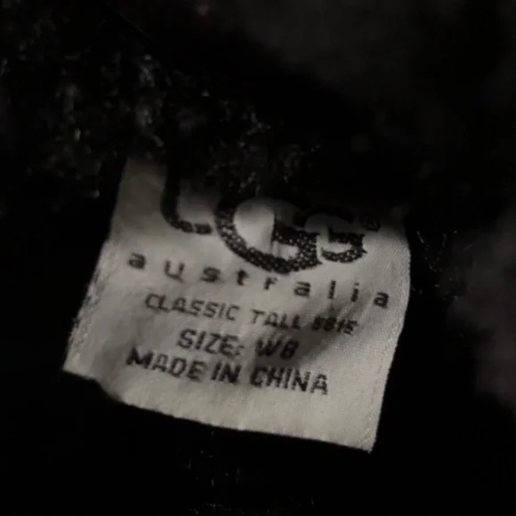 UGG Classic Tall 2 Women's Pull On Winter Boots - Black - Picture 3 of 4